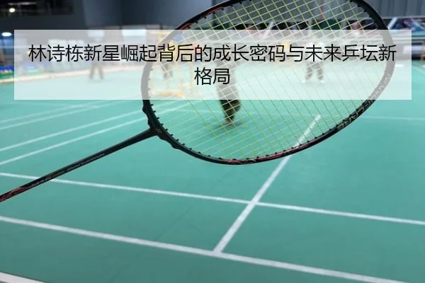 林诗栋新星崛起背后的成长密码与未来乒坛新格局